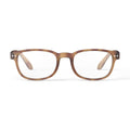 Front view of IZIPIZI #B Reading Glasses in Havane
