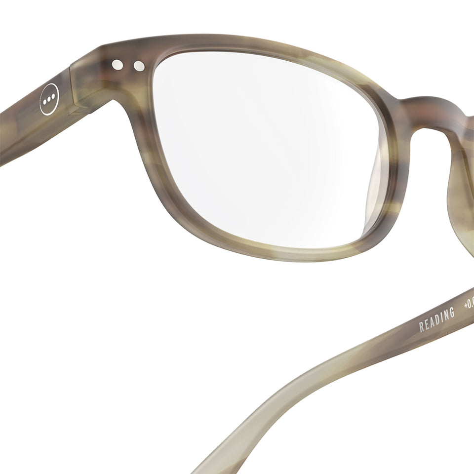 Smoky Brown #B Reading Glasses by Izipizi - Velvet Club Limited Edition