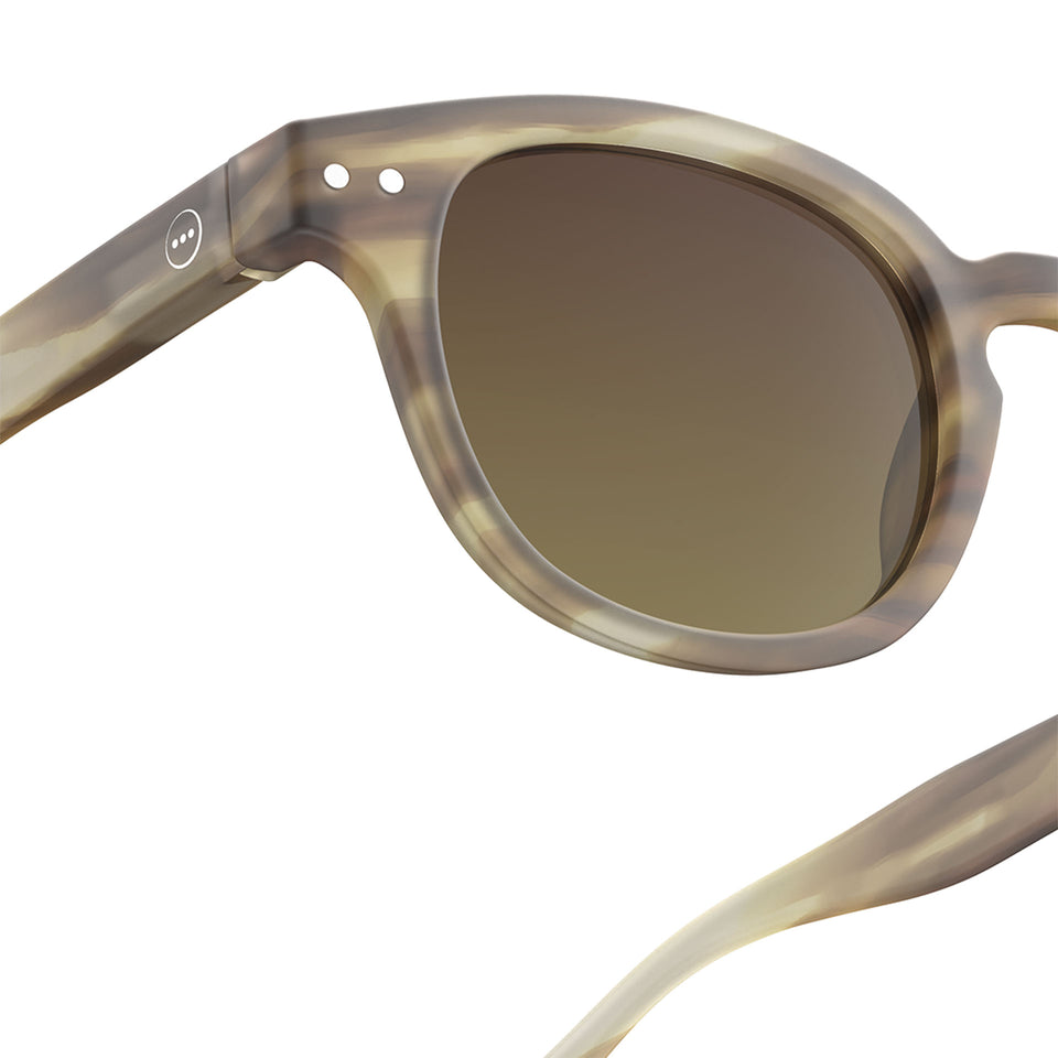 Smoky Brown #C Sunglasses by Izipizi - Velvet Club Limited Edition