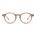 a pair of matte brown tortoise reading glasses from izipizi France