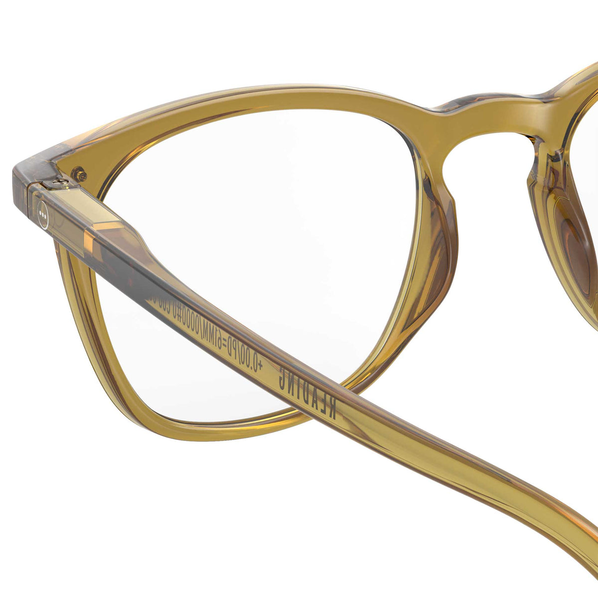 Golden Green #E Reading Glasses by Izipizi