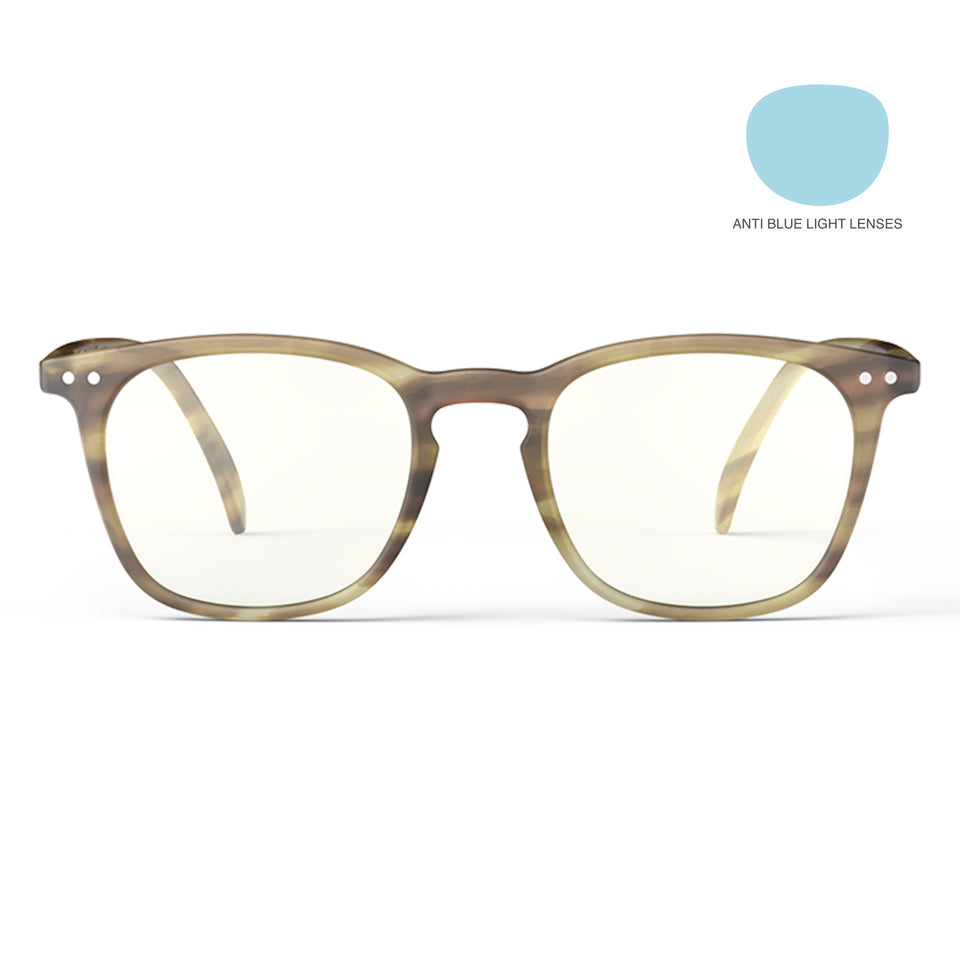 Smoky Brown #E Screen Glasses by Izipizi - Velvet Club Limited Edition