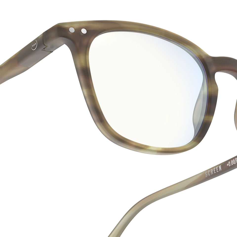 Smoky Brown #E Screen Glasses by Izipizi - Velvet Club Limited Edition