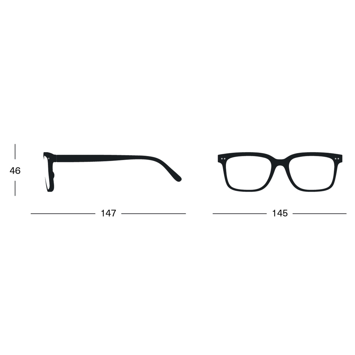Havane #L Reading Glasses by Izipizi - Vertigo Home