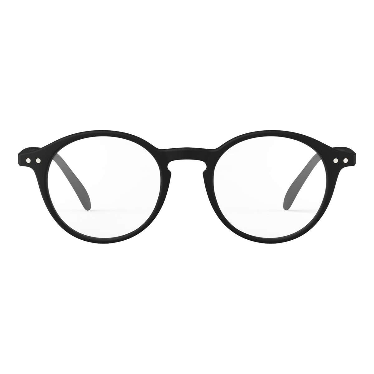 a pair of matte black unisex reading glasses from izipizi France