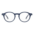a pair of matte dark navy blue reading glasses from izipizi France