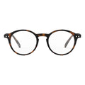 a pair of matte dark brown tortoise reading glasses from izipizi France