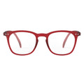 IZIPIZI #E Reading Glasses – Red Crystal, front product view