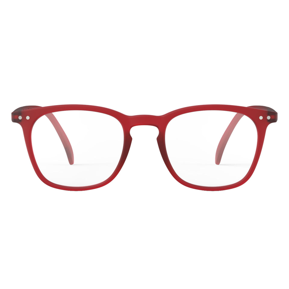 Red #E Reading Glasses by Izipizi