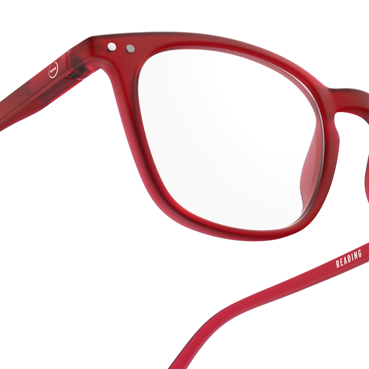 Red #E Reading Glasses by Izipizi