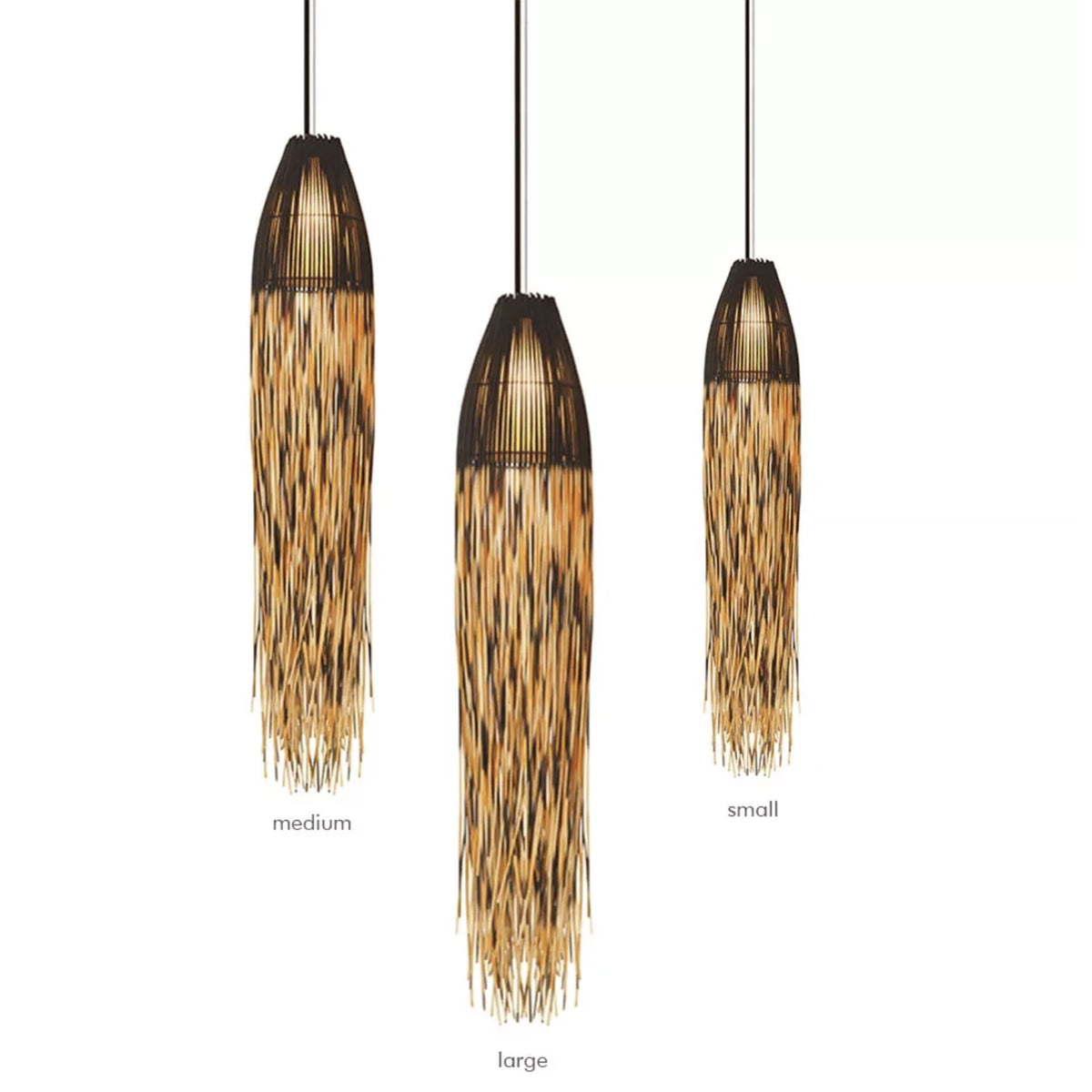 Biba Hanging Lamp by Kenneth Cobonpue