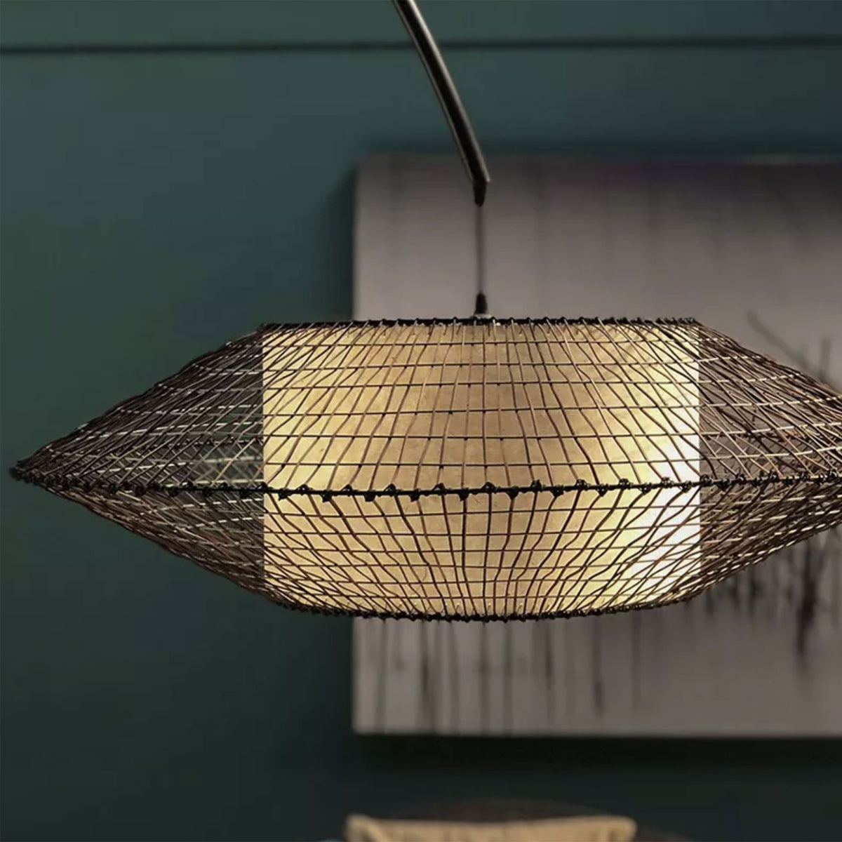 Kai Arc Lamp by Kenneth Cobonpue