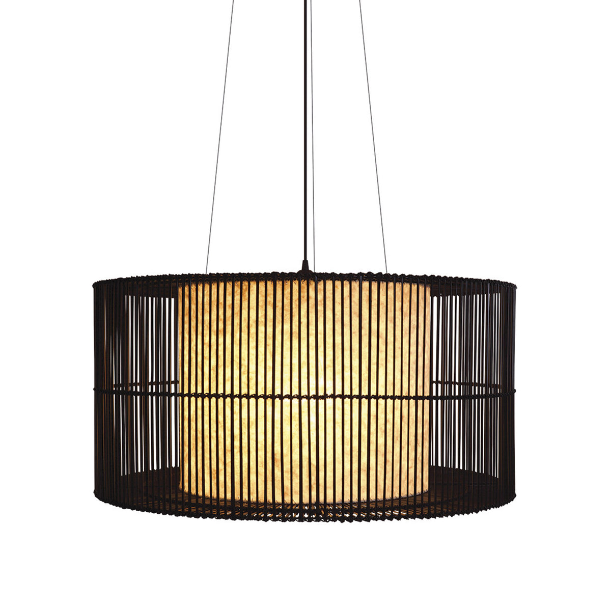 Kai O Hanging Lamp Large by Kenneth Cobonpue