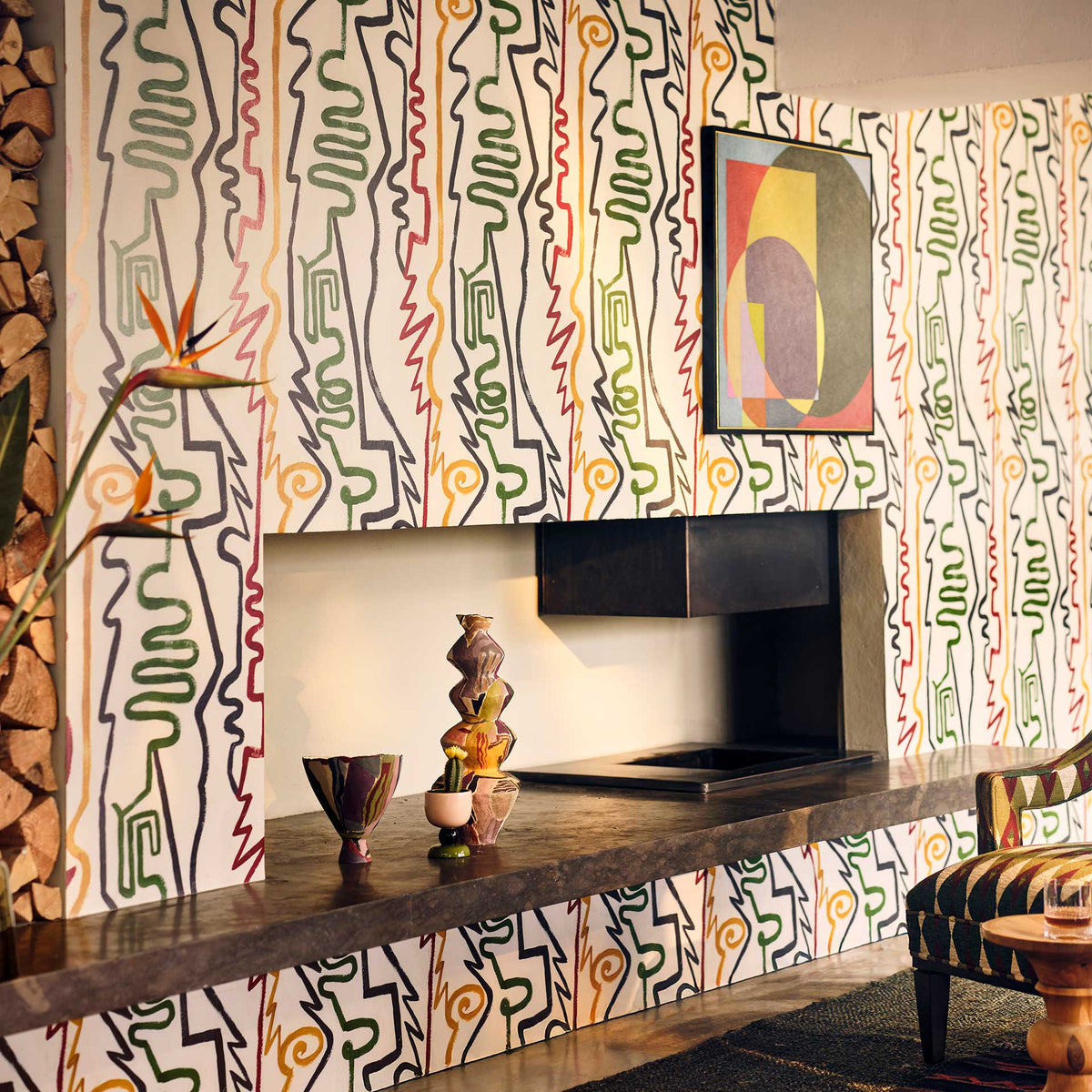 Chameleon Wallpaper by MIND THE GAP