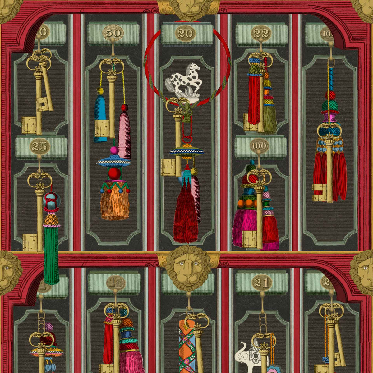 Grand Suite Keys Wallpaper by MIND THE GAP