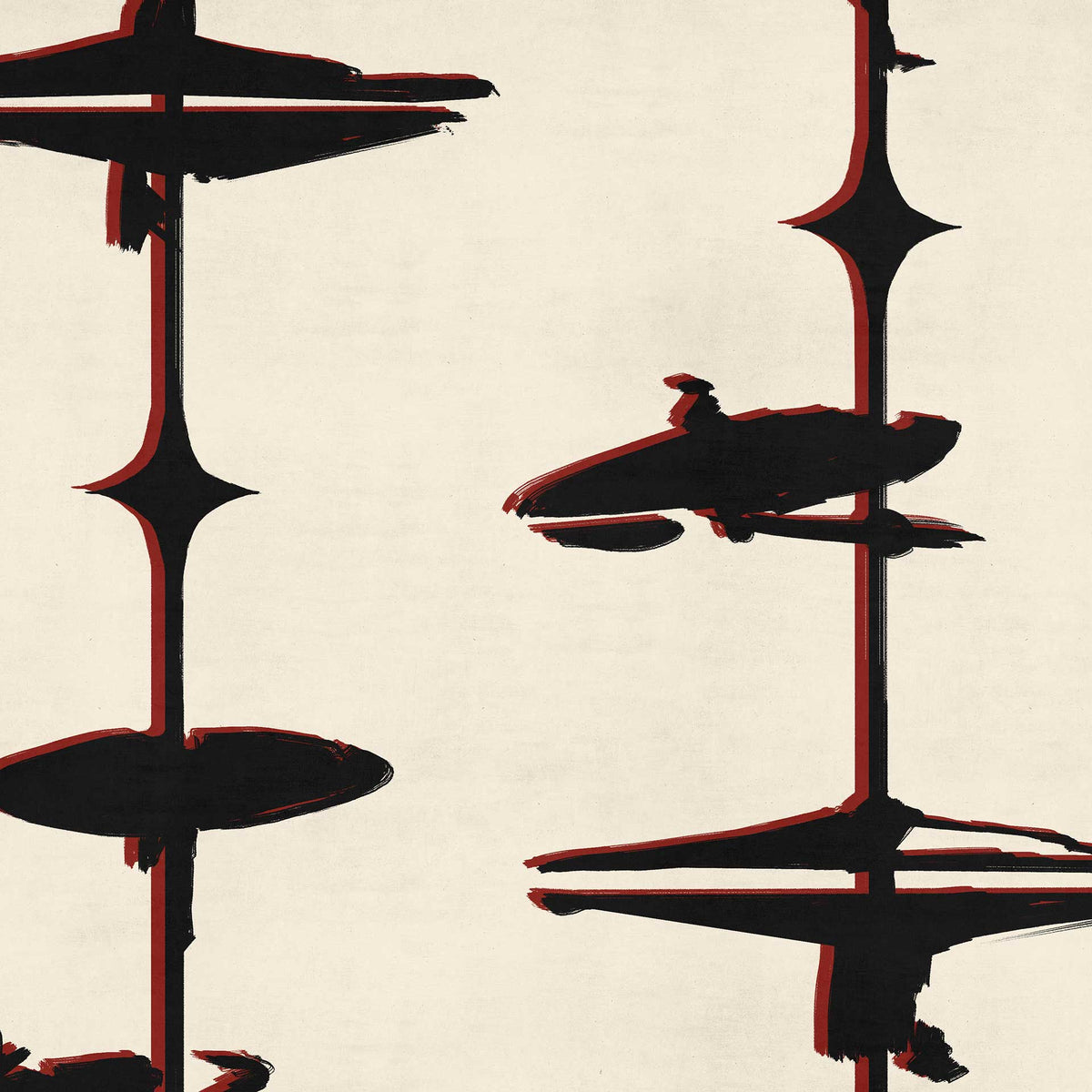 Hi Hats Wallpaper by MIND THE GAP