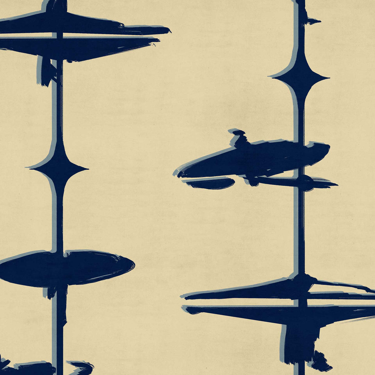 Hi Hats Wallpaper by MIND THE GAP