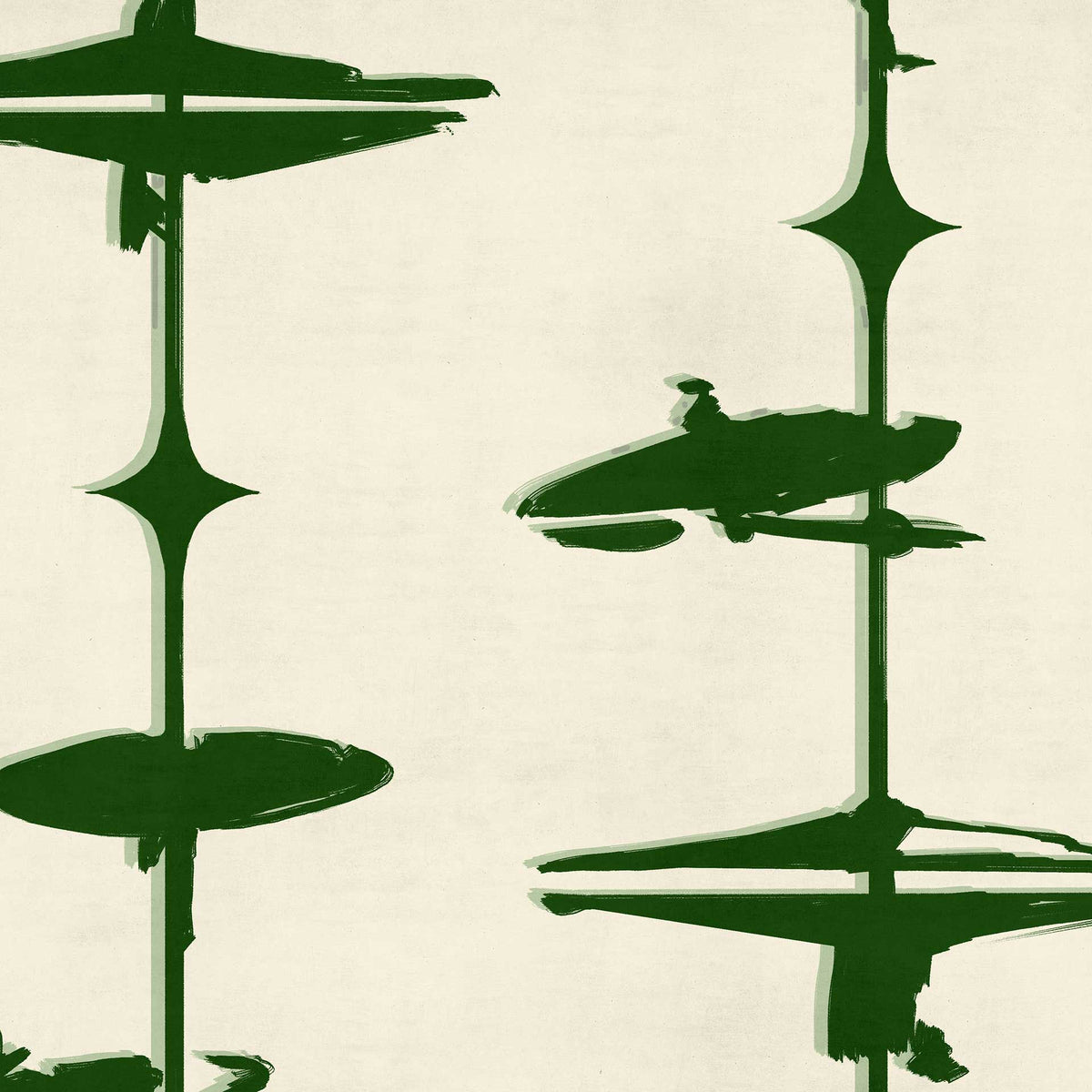 Hi Hats Wallpaper by MIND THE GAP