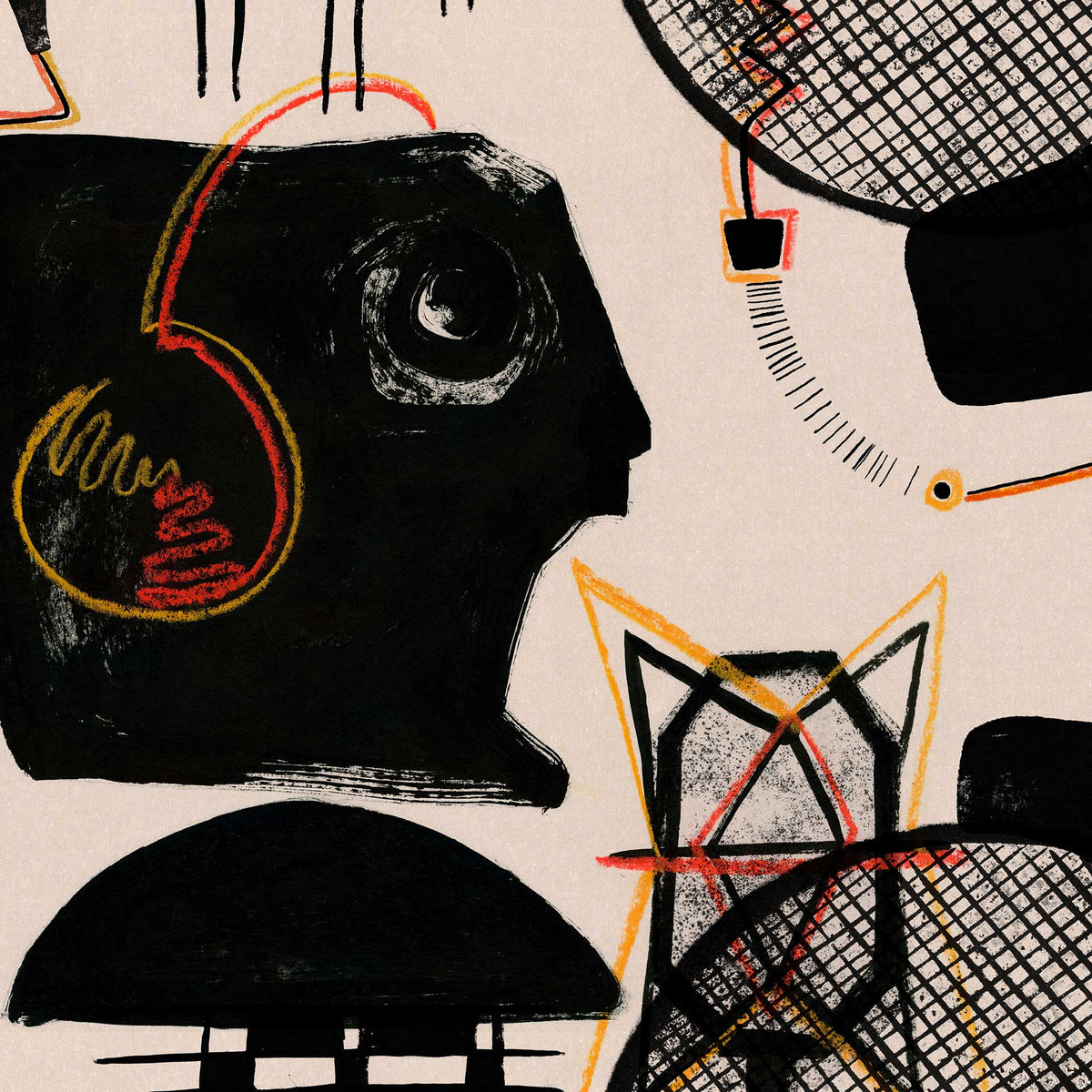 Studio Sketch Wallpaper by MIND THE GAP