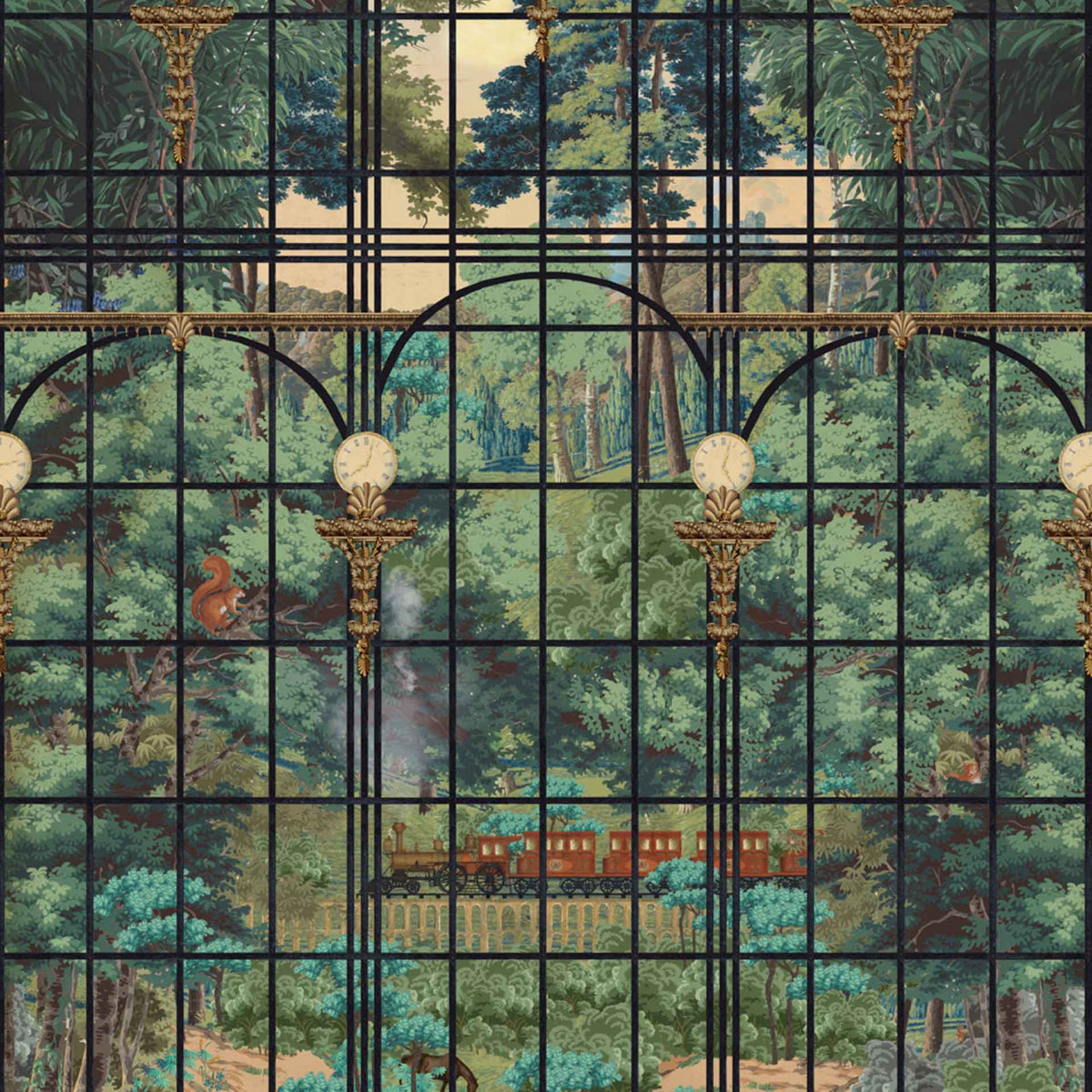 The Station View Wallpaper by MIND THE GAP