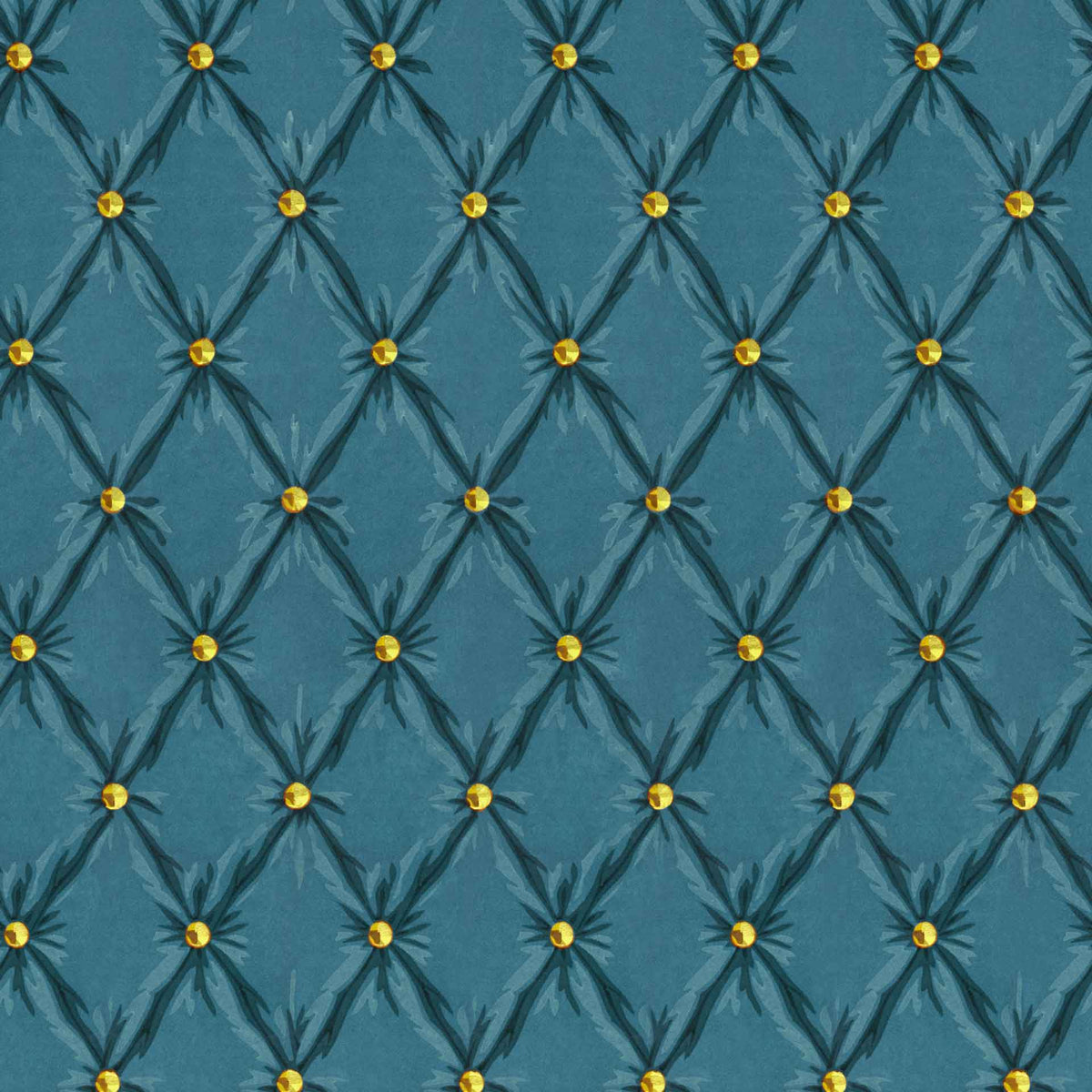 Tufted Panel Wallpaper by MIND THE GAP
