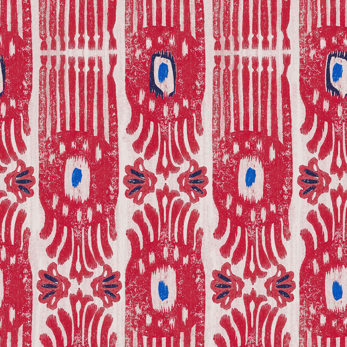 Ikat Wallpaper by MIND THE GAP x Minnie Kemp