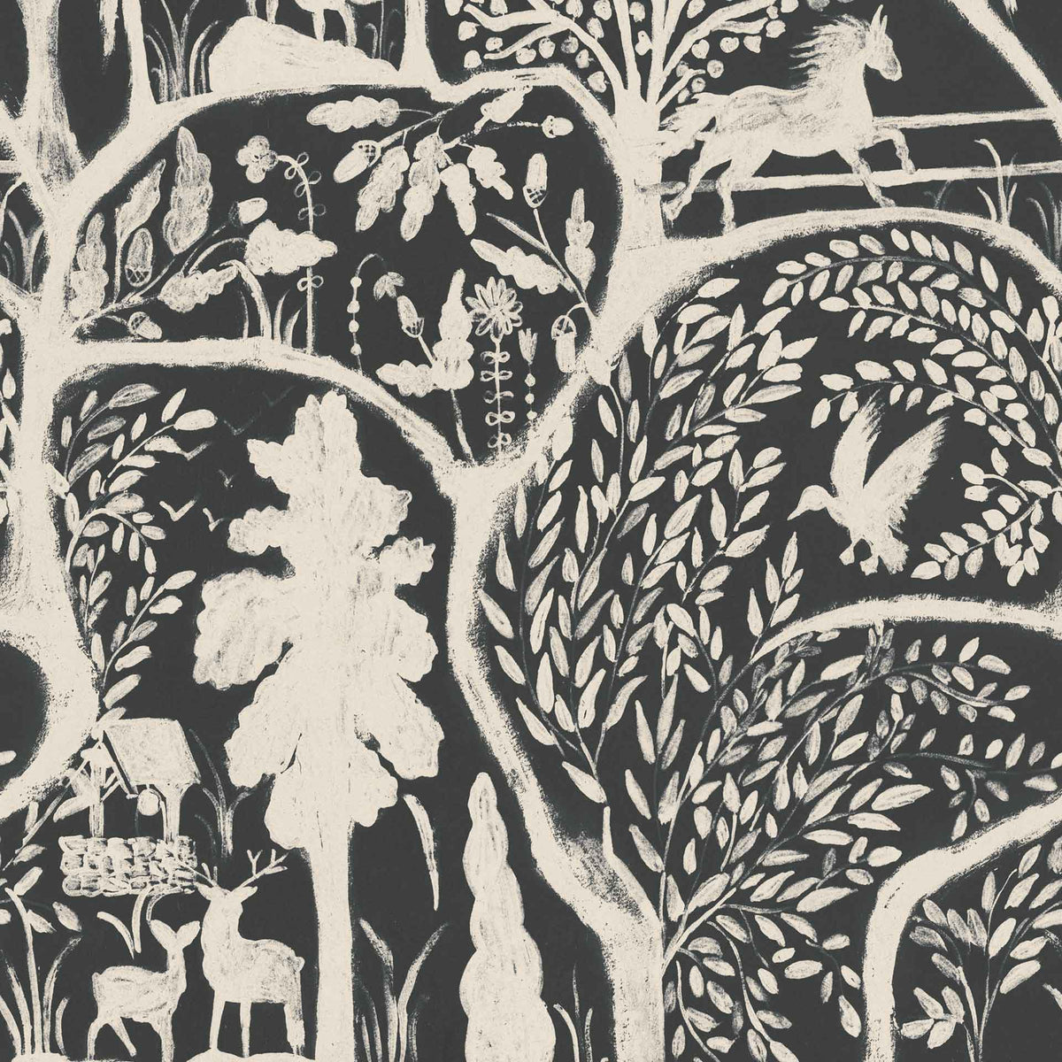 The Enchanted Woodland Wallpaper by MIND THE GAP x Minnie Kemp