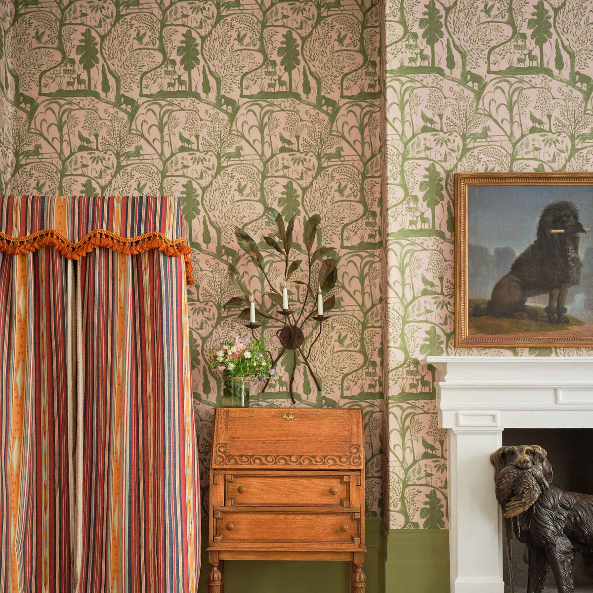 The Enchanted Woodland Wallpaper by MIND THE GAP x Minnie Kemp