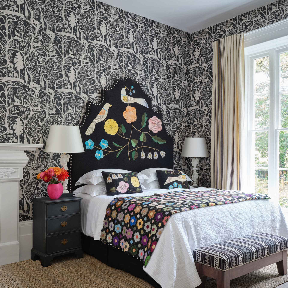 The Enchanted Woodland Wallpaper by MIND THE GAP x Minnie Kemp