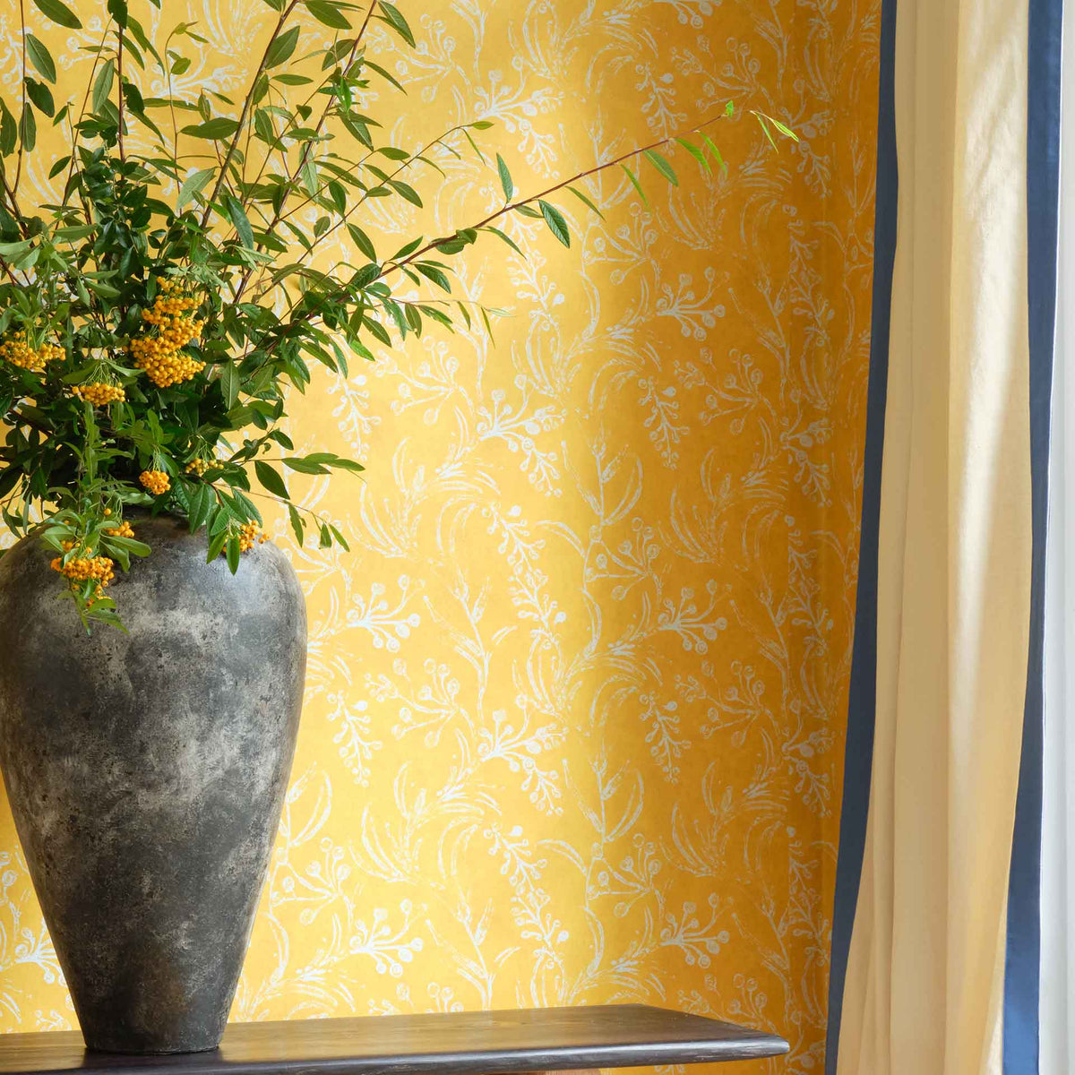 Wallflower Wallpaper by MIND THE GAP x Minnie Kemp