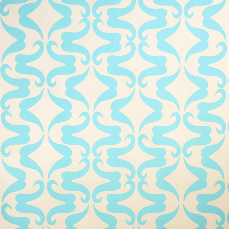 Mustachio Wallpaper by Flavor Paper