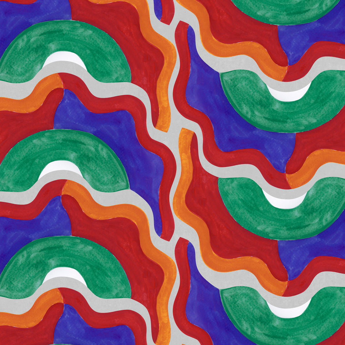 ALMA wallpaper by MINDTHEGAP, full pattern detail.
