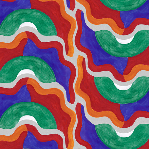 ALMA wallpaper by MINDTHEGAP, full pattern detail.