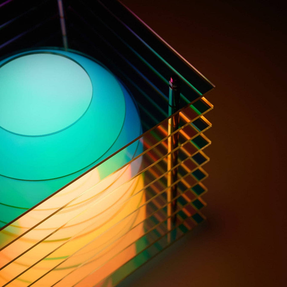 Table Lamp Lớp Small Rectangle In Dreamy Acrylic