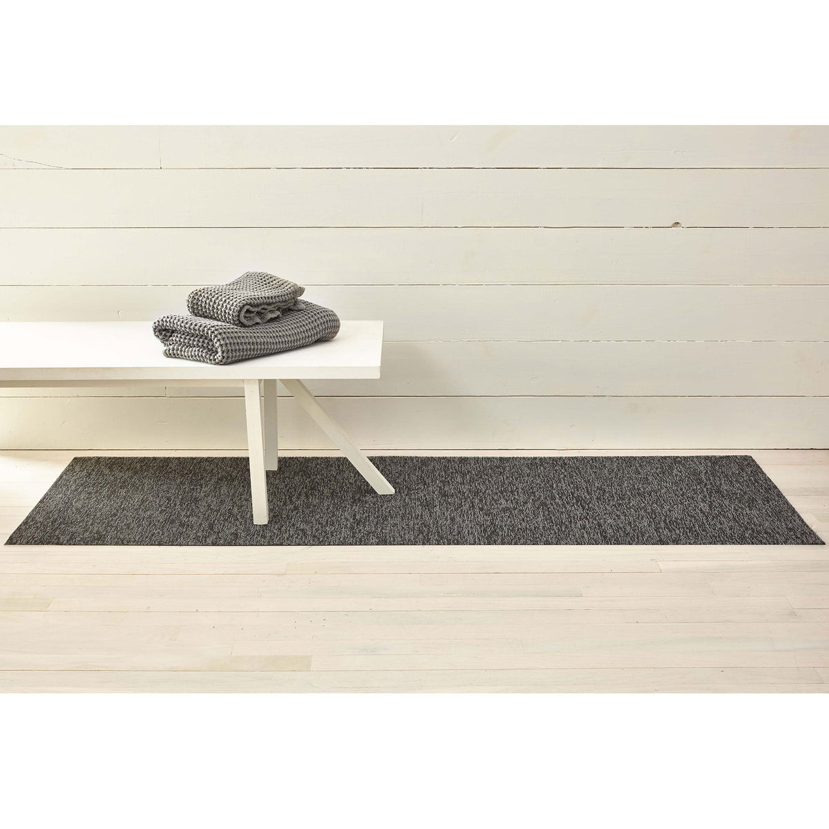 Grey Heathered Shag Mat by Chilewich