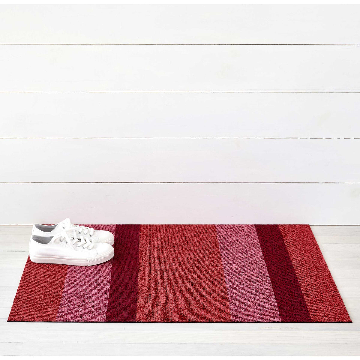 Punch Bold Stripe Shag Mat by Chilewich