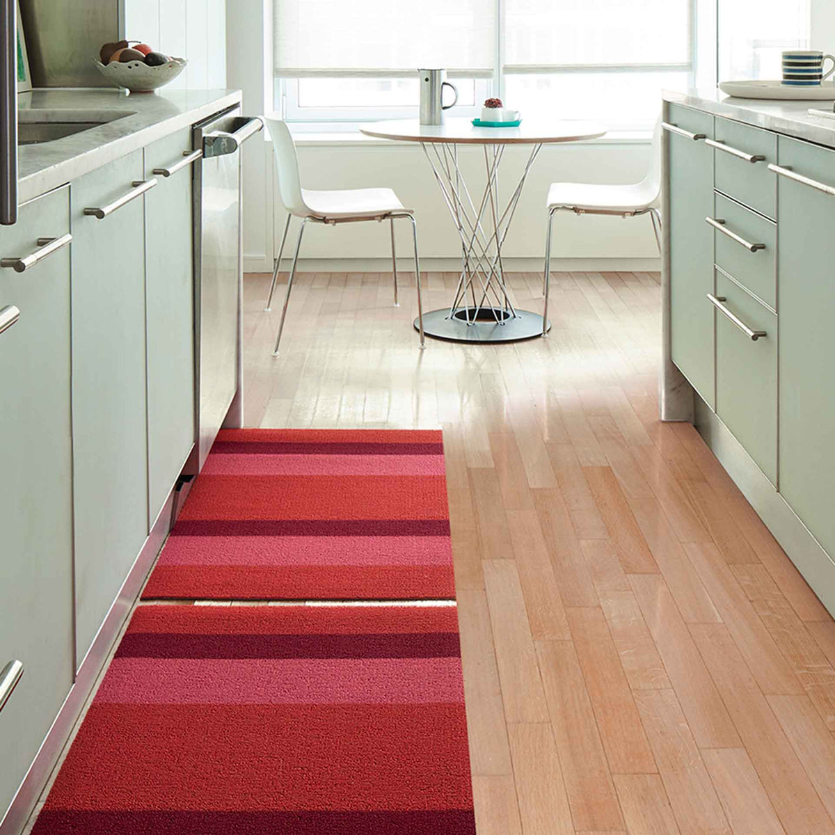 Punch Bold Stripe Shag Mat by Chilewich