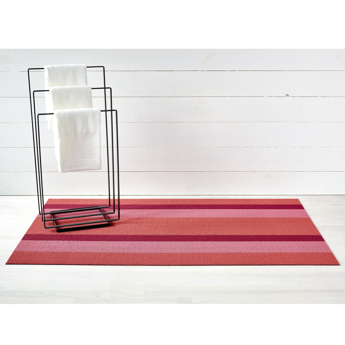 Punch Bold Stripe Shag Mat by Chilewich