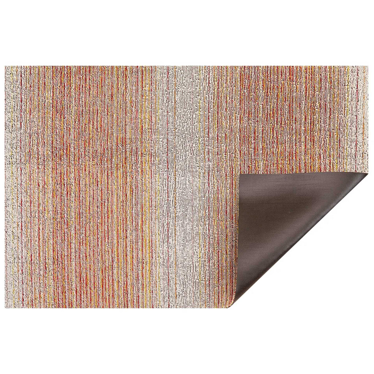 Sunrise Fade Stripe Shag Mat by Chilewich