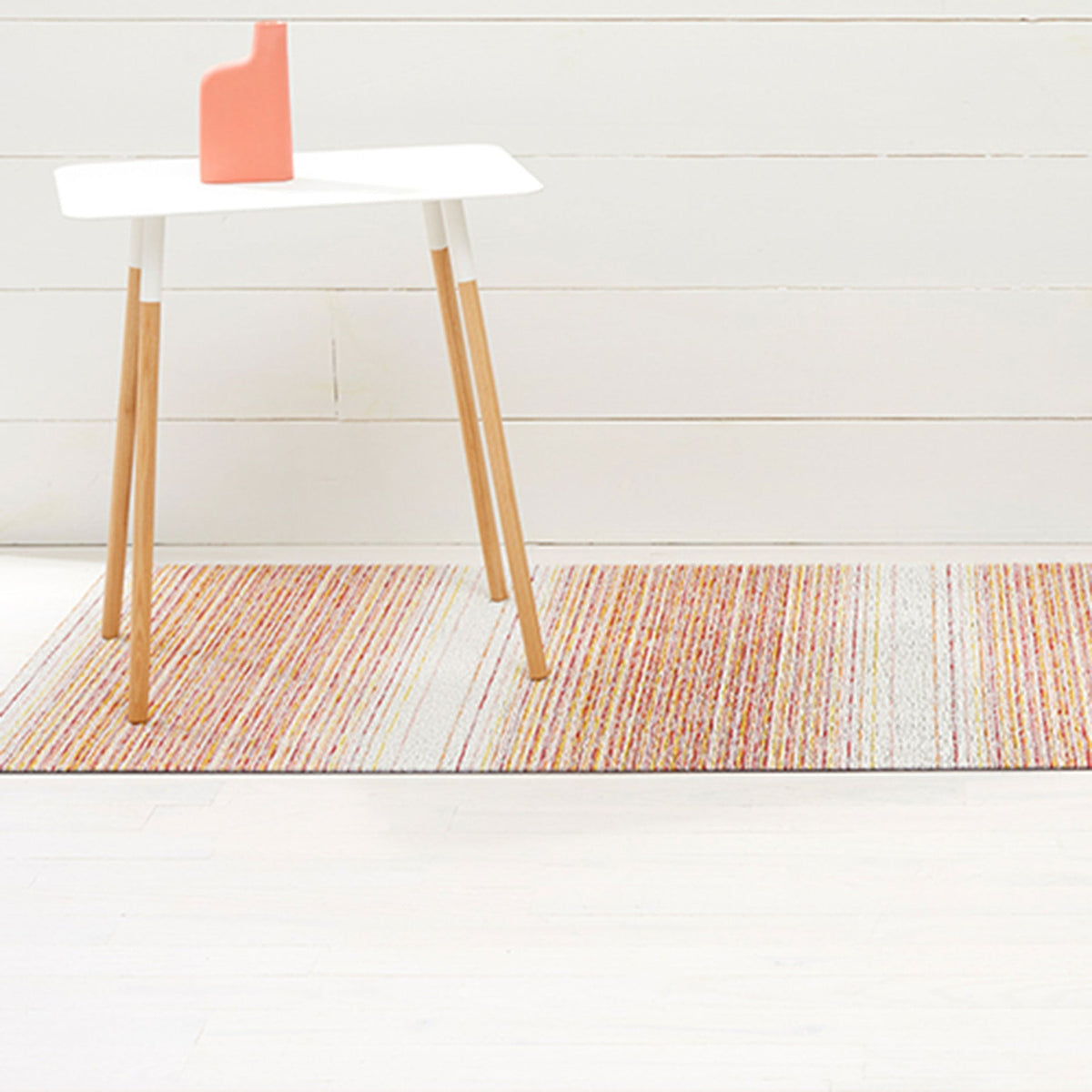 Sunrise Fade Stripe Shag Mat by Chilewich