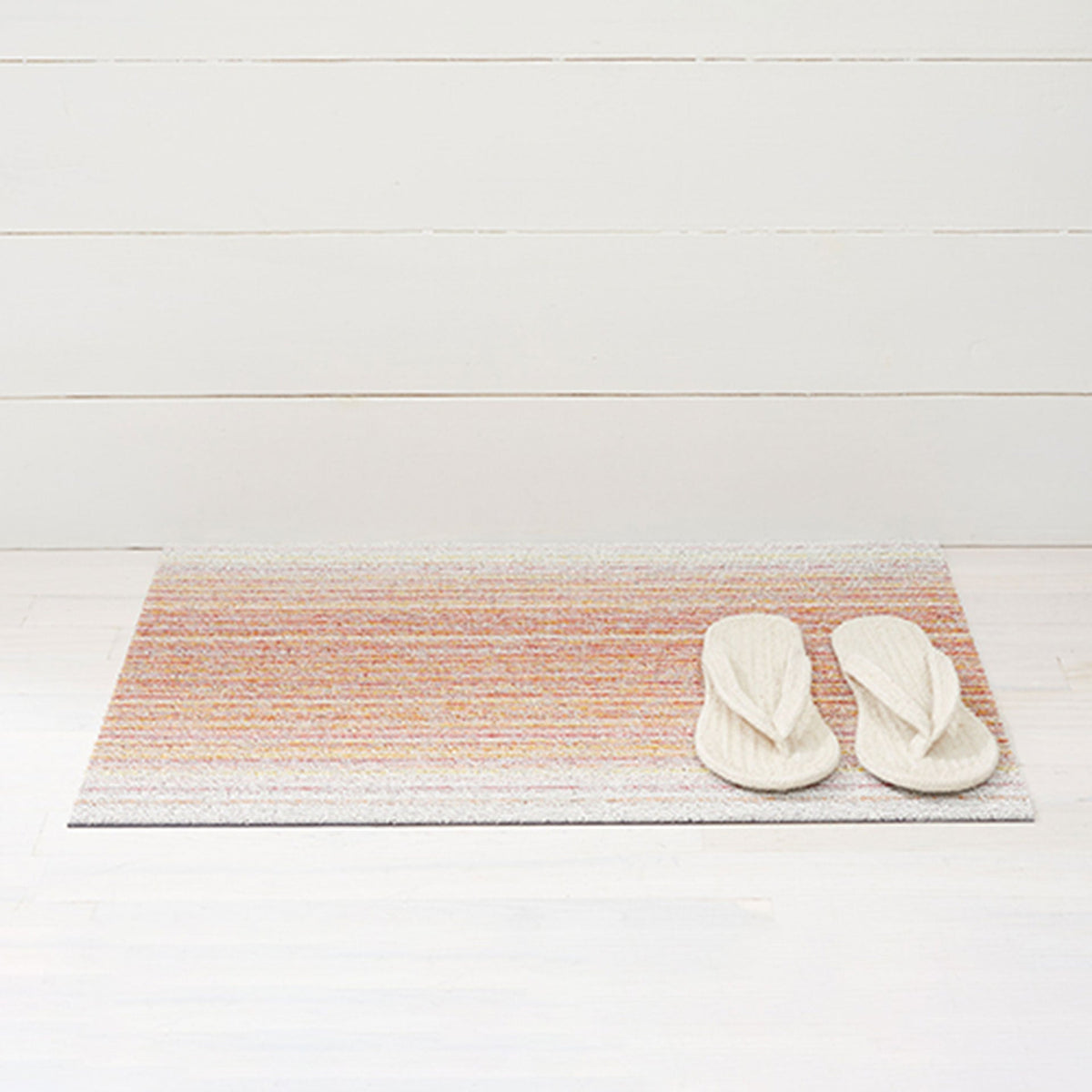 Sunrise Fade Stripe Shag Mat by Chilewich