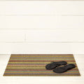Bright Multi Skinny Stripe Shag Mat by Chilewich - Vertigo Home