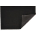 Black Solid Shag Mat by Chilewich - Vertigo Home