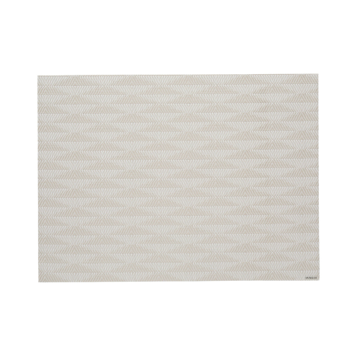 Chilewich Arrow in Porcelain, rectangle on a white background