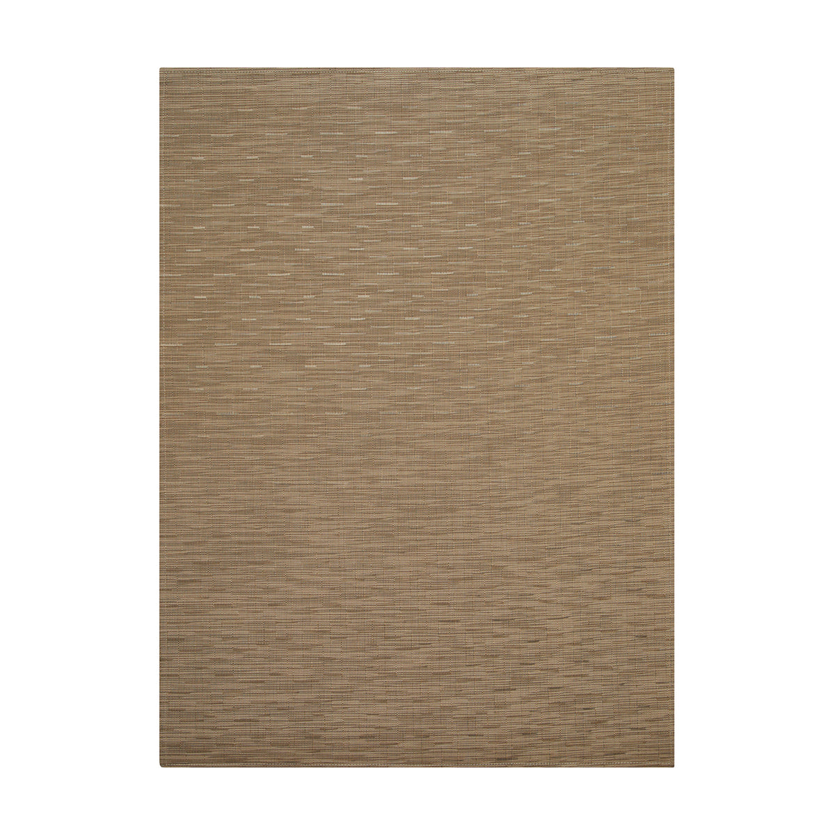 Bamboo / Camel woven floor mat by Chilewich, studio view