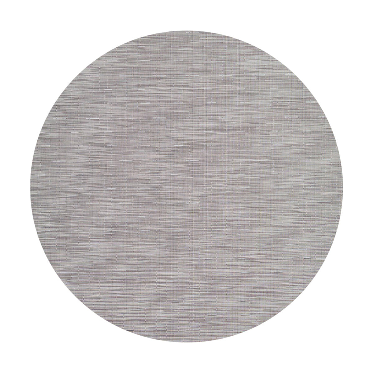 Bamboo / Chalk woven floor mat by Chilewich, studio view