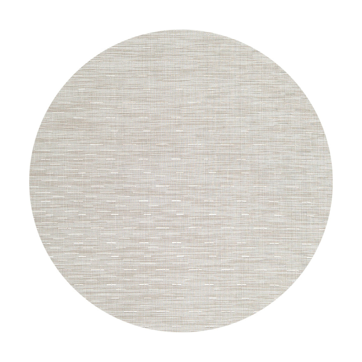 Bamboo / Coconut woven floor mat by Chilewich, studio view