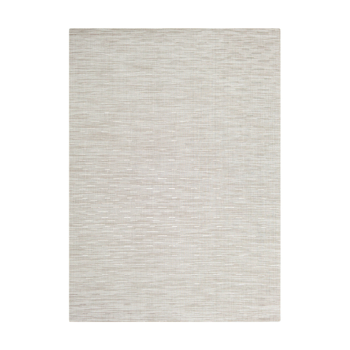 Bamboo / Coconut woven floor mat by Chilewich, studio view