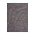 Bamboo / Grey Flannel woven floor mat by Chilewich, studio view