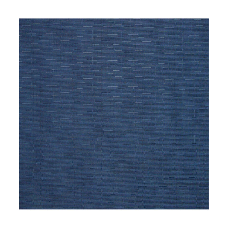 Bamboo / Lapis woven floor mat by Chilewich, studio view